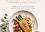 write and design a professional cookbook or recipe  book